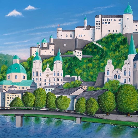 Painting - Salzburg, Austria